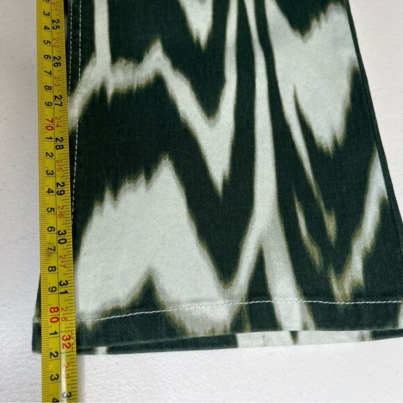 Jones New York Sutton Straight Loden Green Combo Slimming Jeans Women 12 NWT - Picture 14 of 16